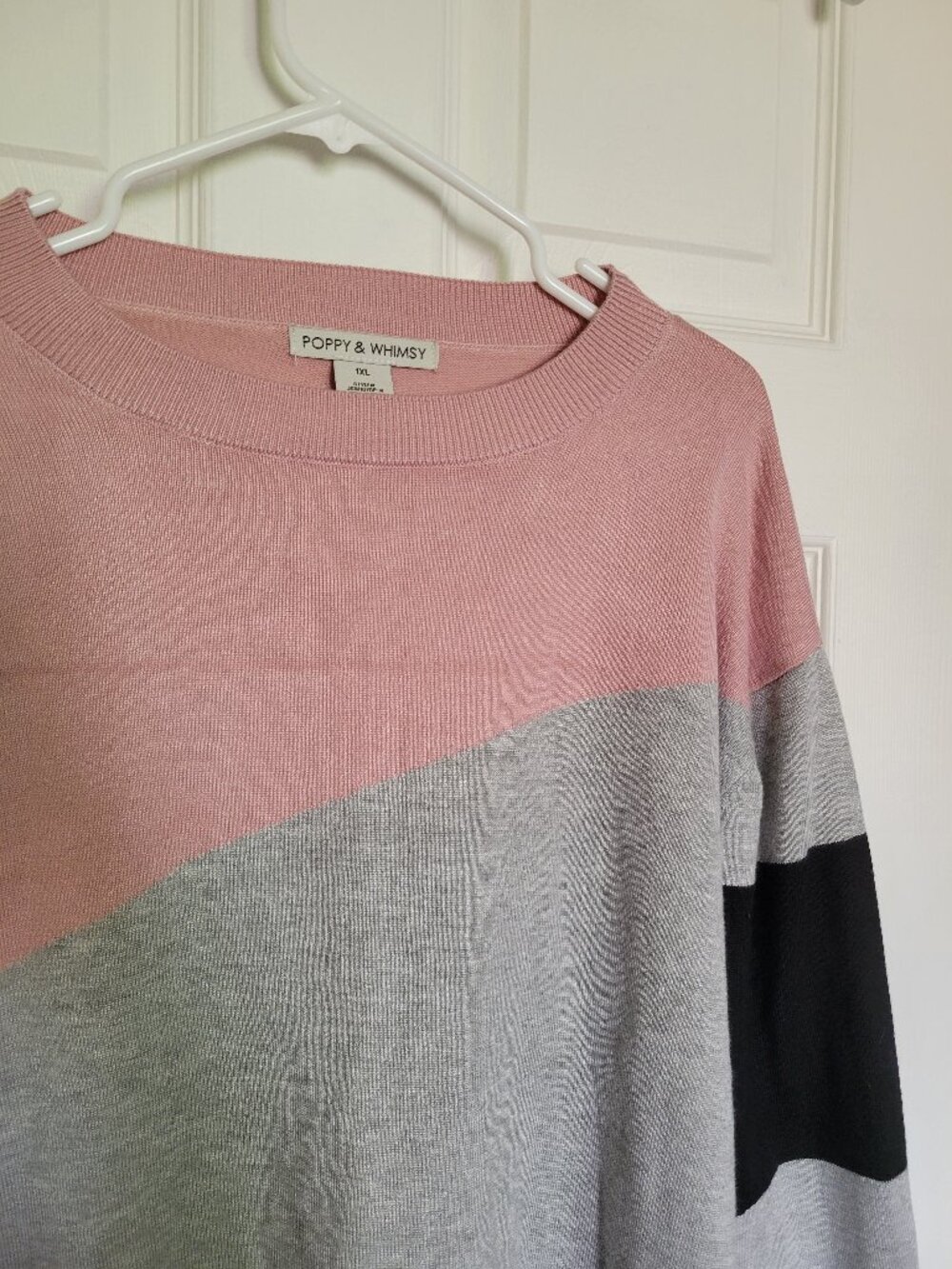 Poppy & Whimsy Colorblock Sweater - Picture 4 of 6